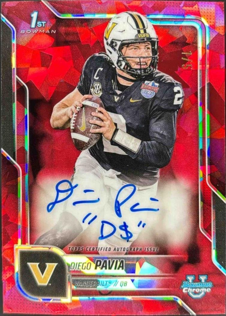Diego Pavia [Red Sapphire] #BCA-DPA