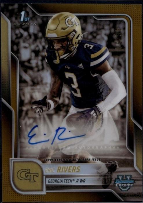 Eric Rivers [Gold Refractor] #BCA-ER