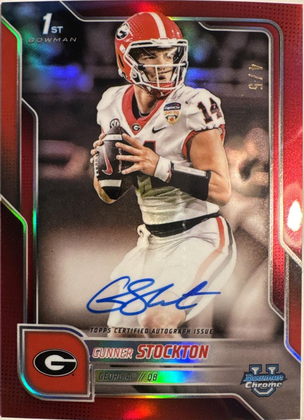 Gunner Stockton [Red Sapphire] #BCA-GS