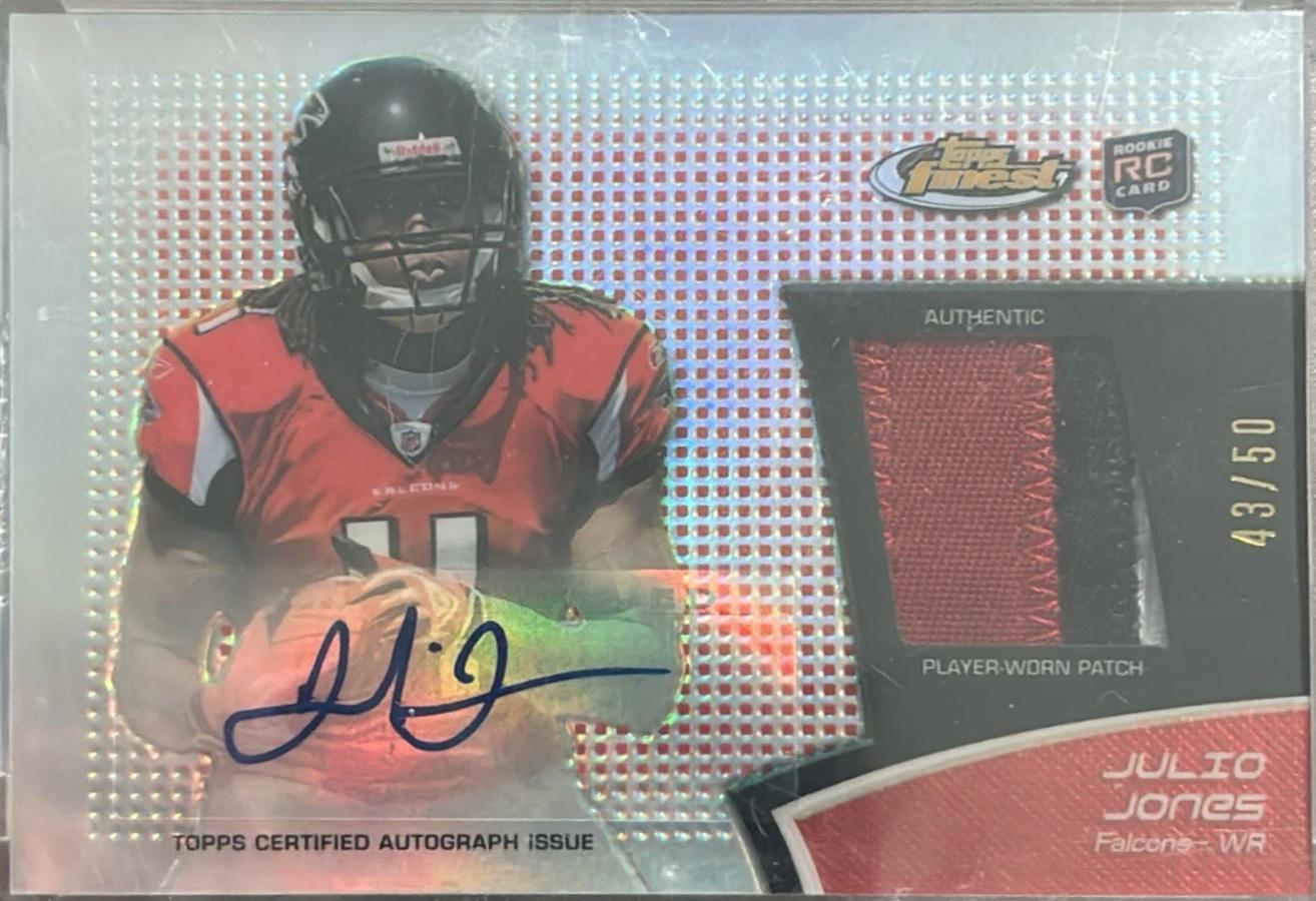 Julio Jones [Red Refractor] #RAP-JJ