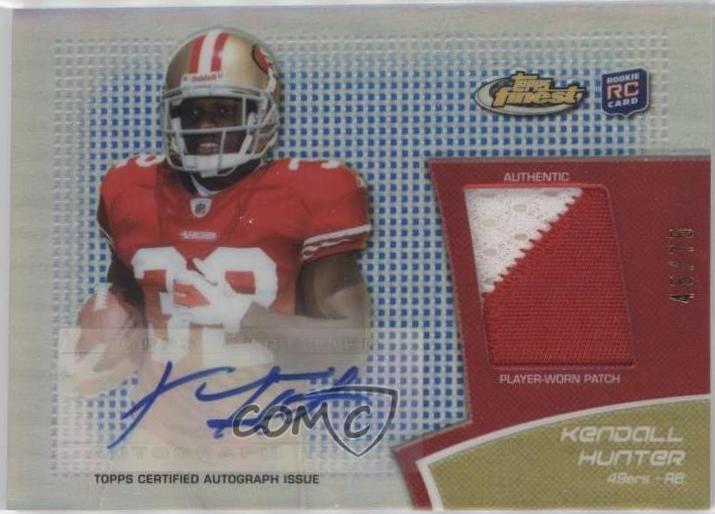 Kendall Hunter [Blue Refractor] #RAP-KH