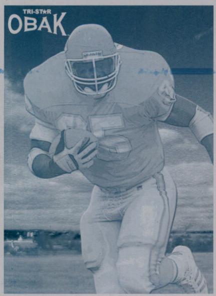 Christian Okoye [Printing Plate] #72