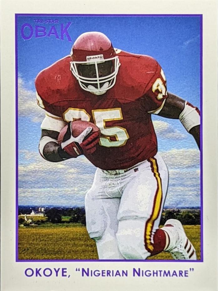 Christian Okoye [Purple] #72