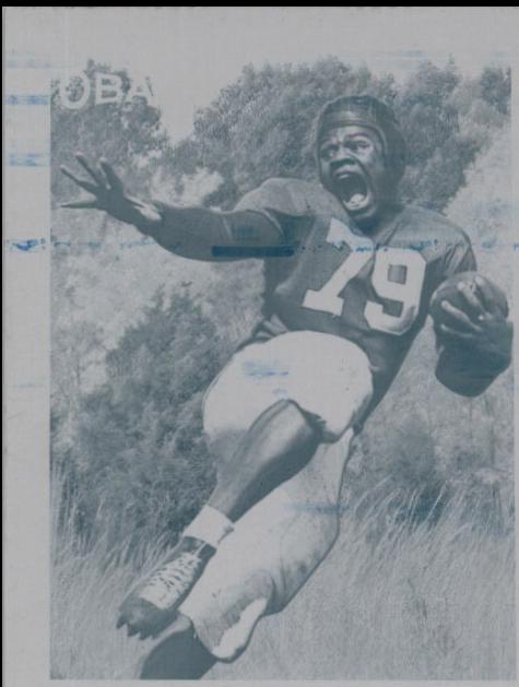 George Taliaferro [Printing Plate] #96
