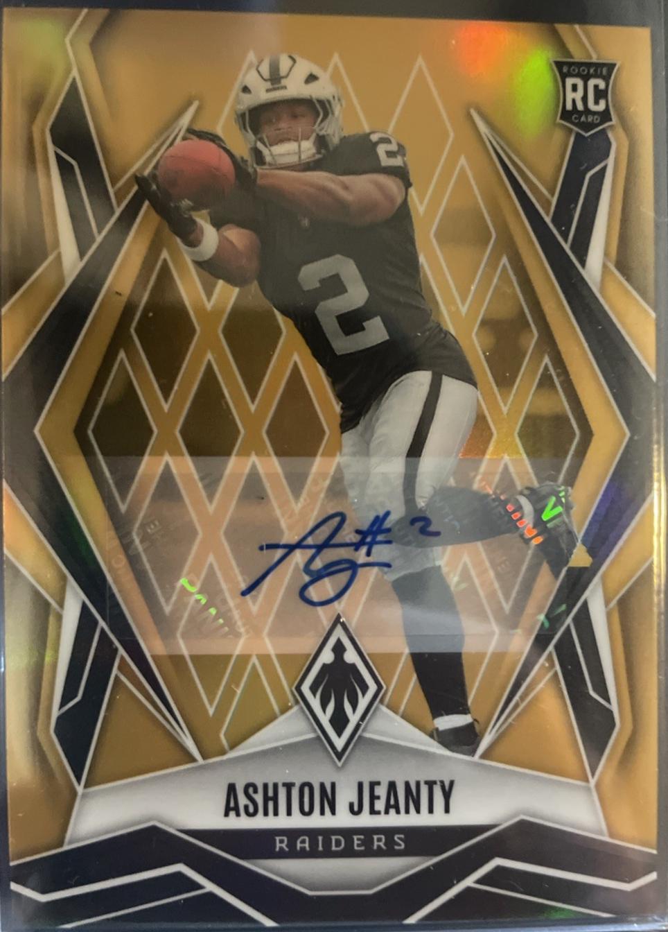 Ashton Jeanty [Gold Autograph] #158