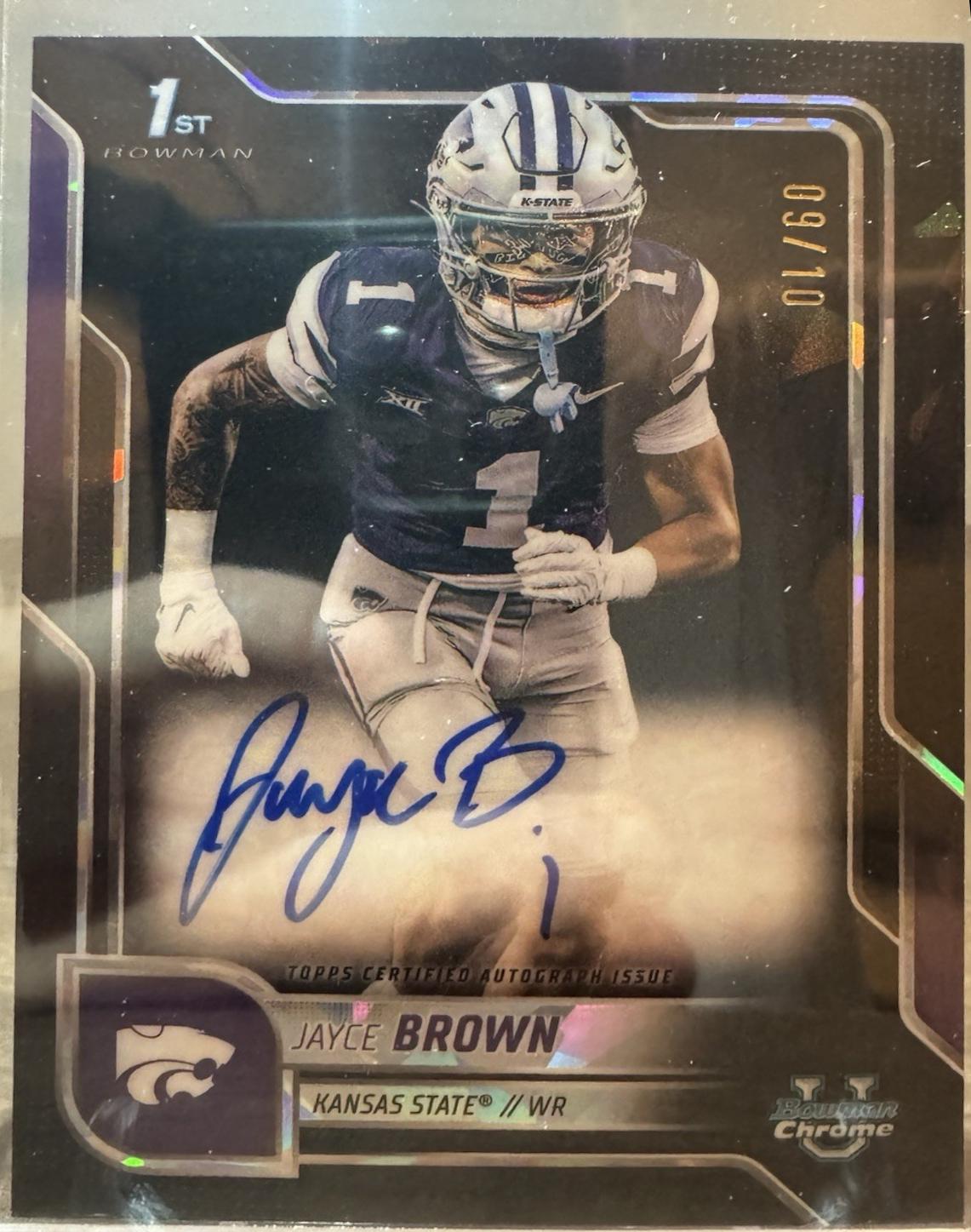 Jayce Brown [Black Sapphire] #BCA-JBR