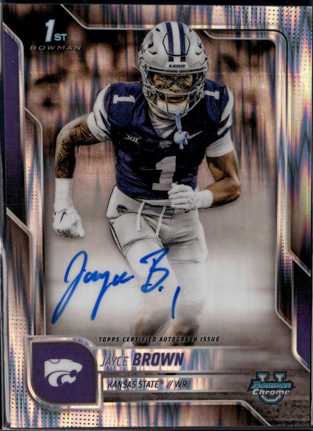 Jayce Brown [Stealth Refractor] #BCA-JBR