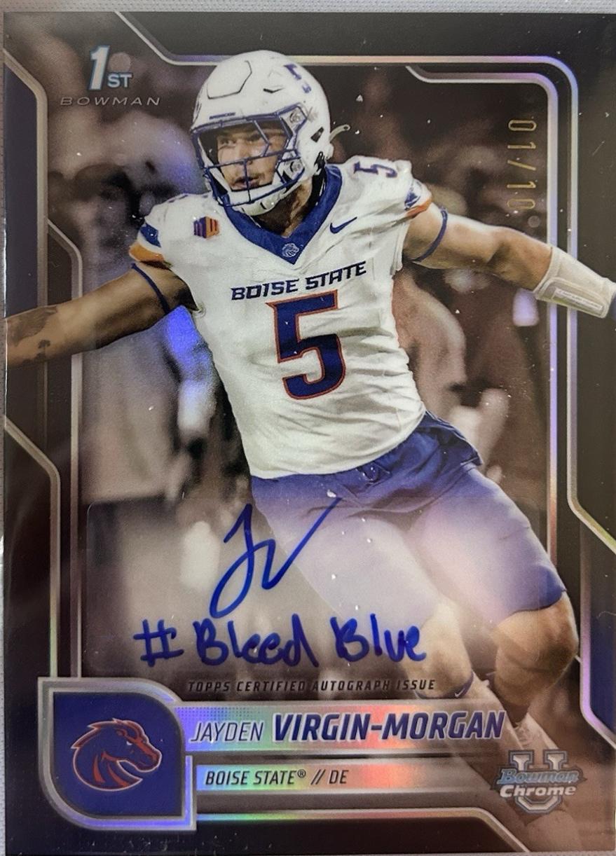 Jayden Virgin-Morgan [Black Refractor] #BCA-JVM