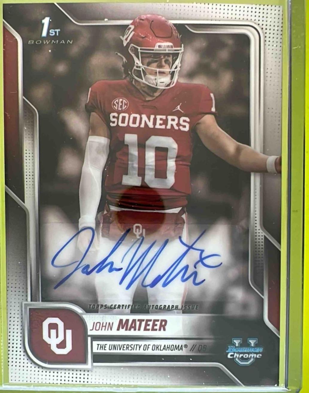 John Mateer #BCA-JM