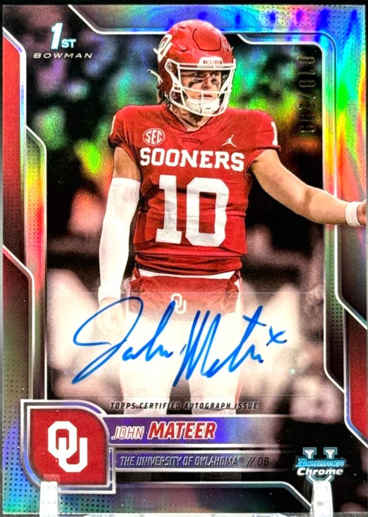 John Mateer [Refractor] #BCA-JM