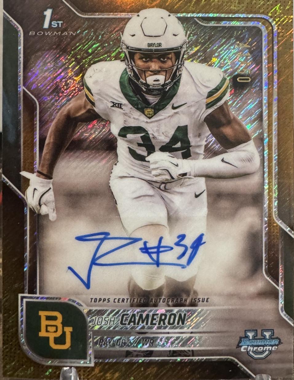 Josh Cameron #BCA-JCA