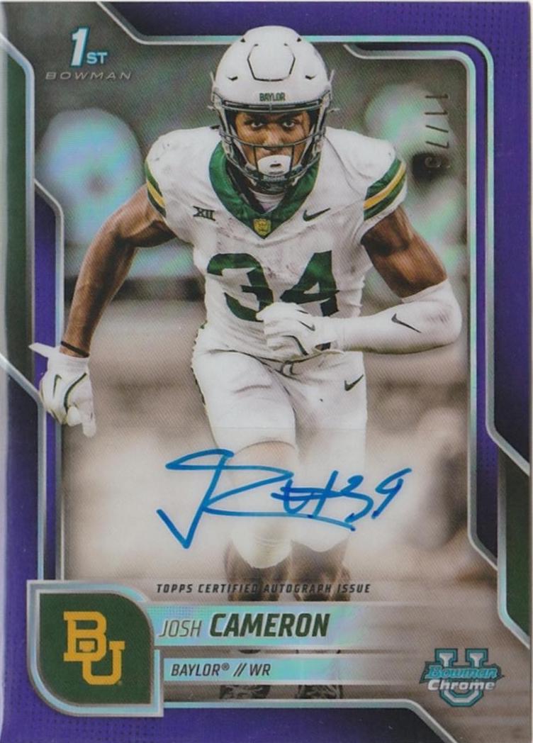Josh Cameron [Purple Refractor] #BCA-JCA