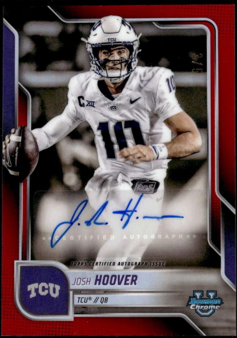 Josh Hoover [Red Refractor] #BCA-JHO