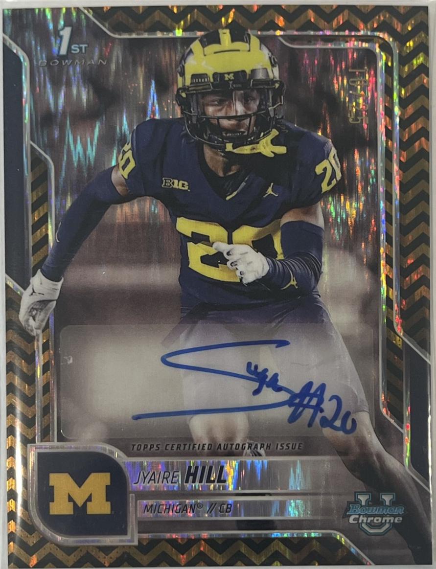 Jyaire Hill [Orange Refractor] #BCA-JHI
