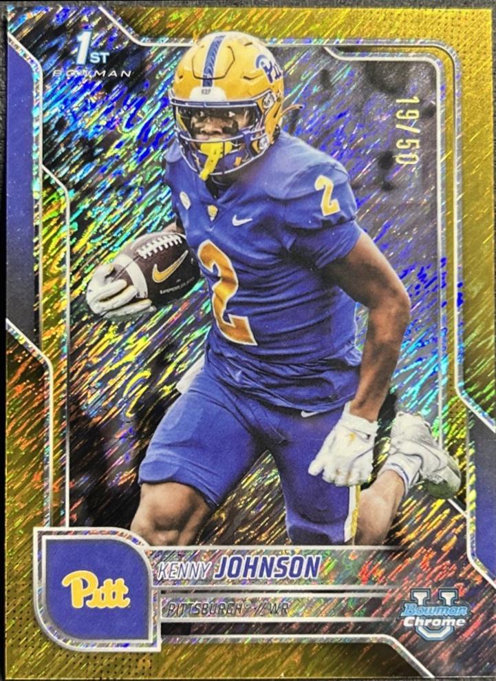 Kenny Johnson [Gold Shimmer Refractor] #BCA-KJO