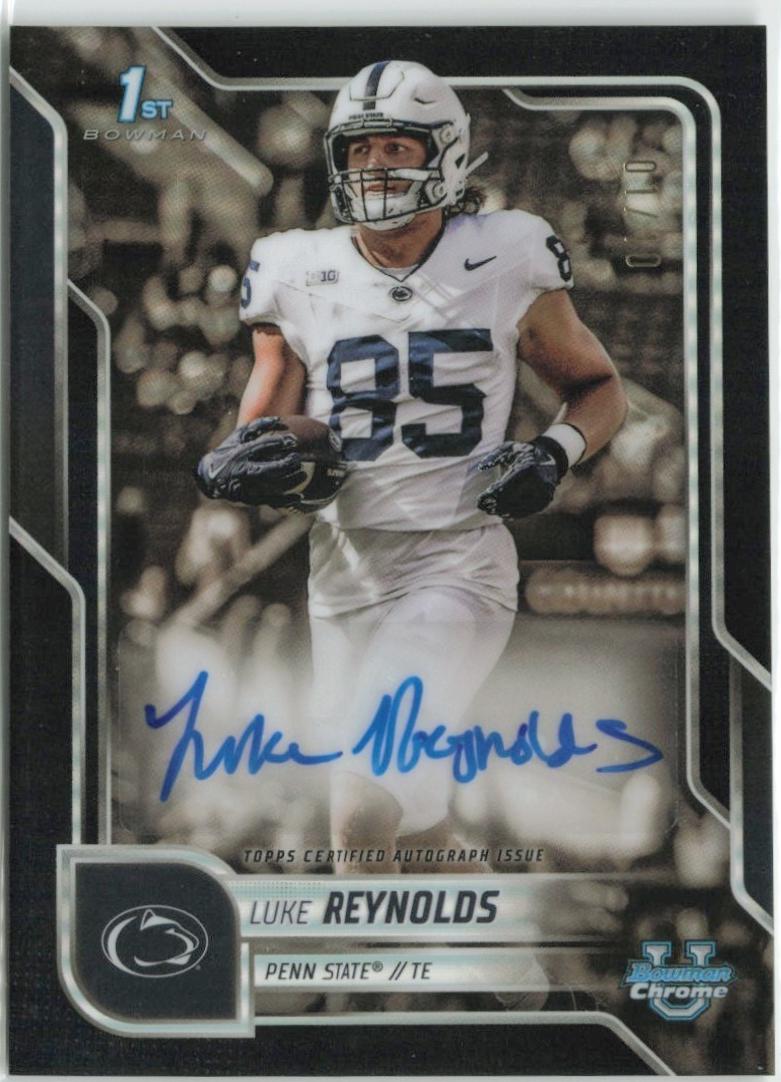 Luke Reynolds [Black Refractor] #BCA-LR