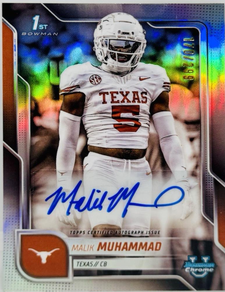 Malik Muhammad [Refractor] #BCA-MMU