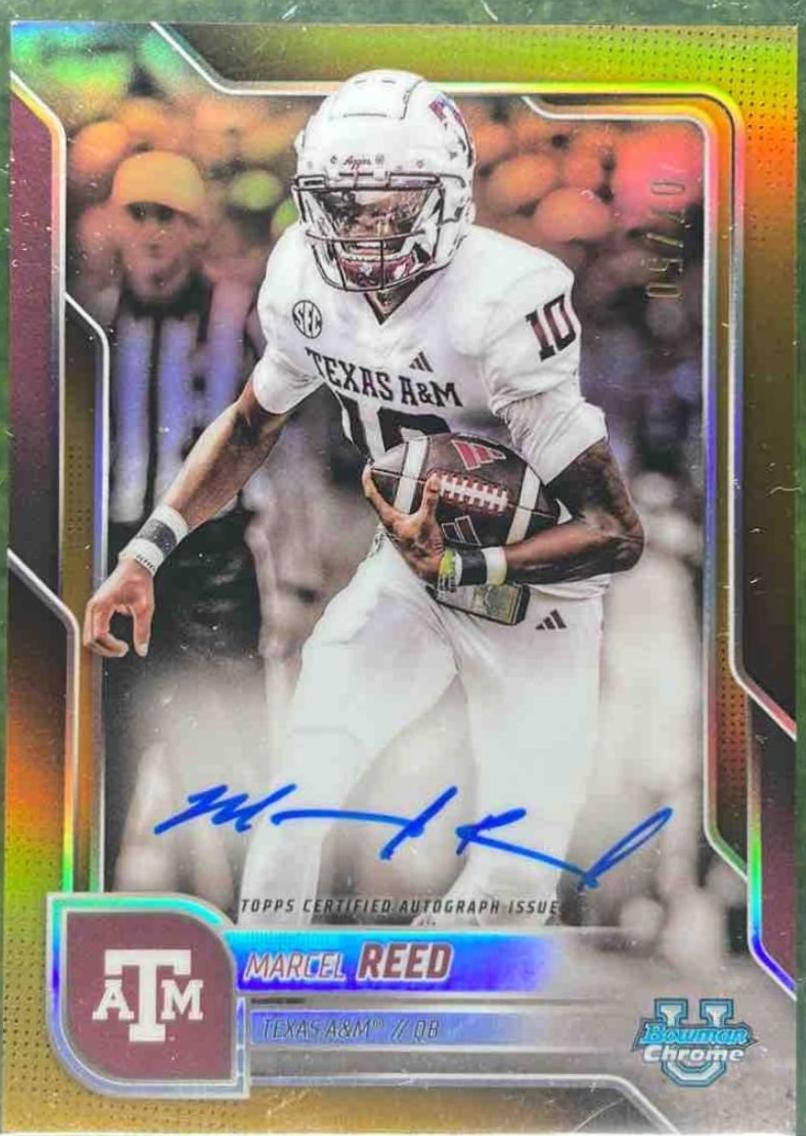 Marcel Reed [Gold Refractor] #BCA-MRE
