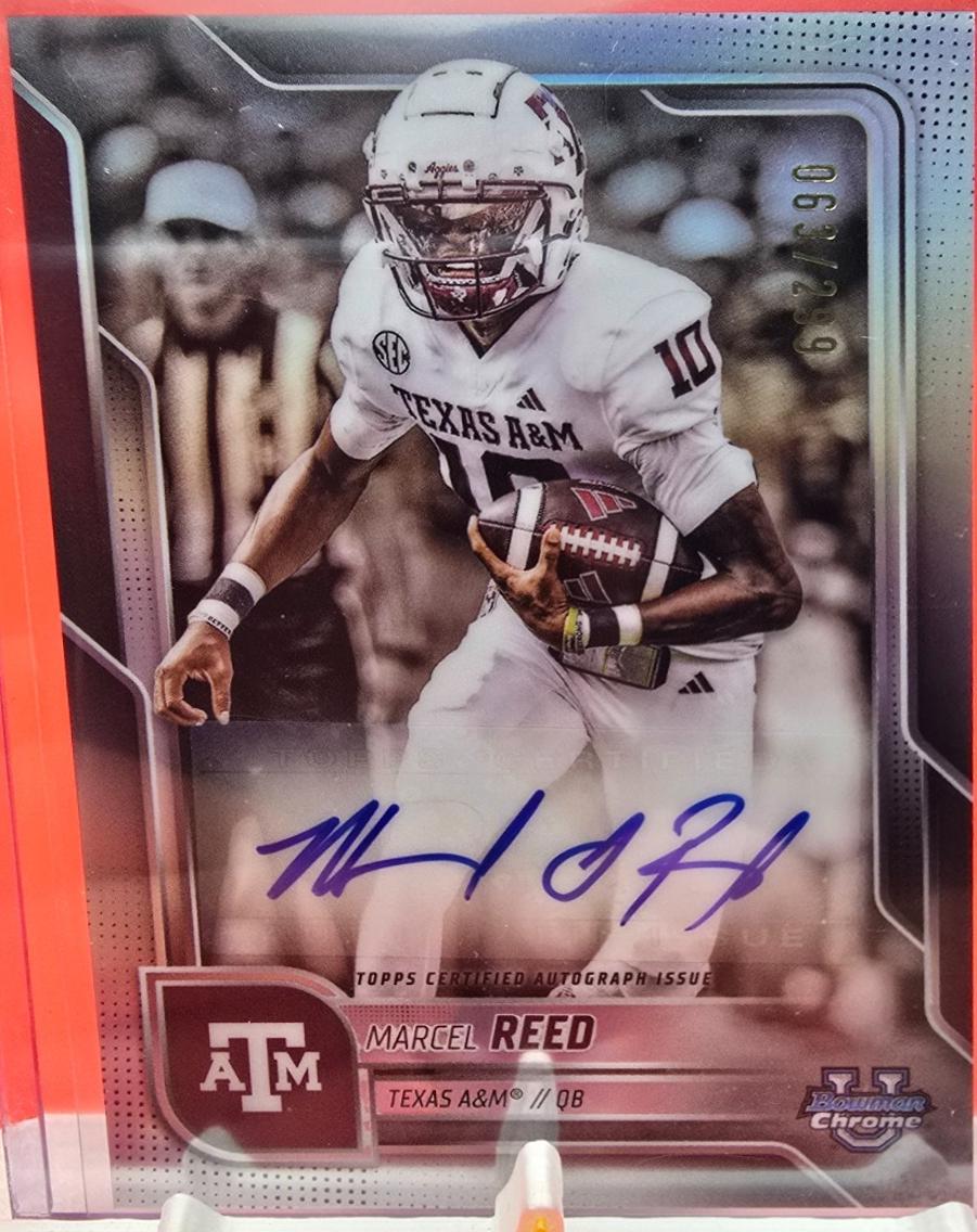 Marcel Reed [Refractor] #BCA-MRE