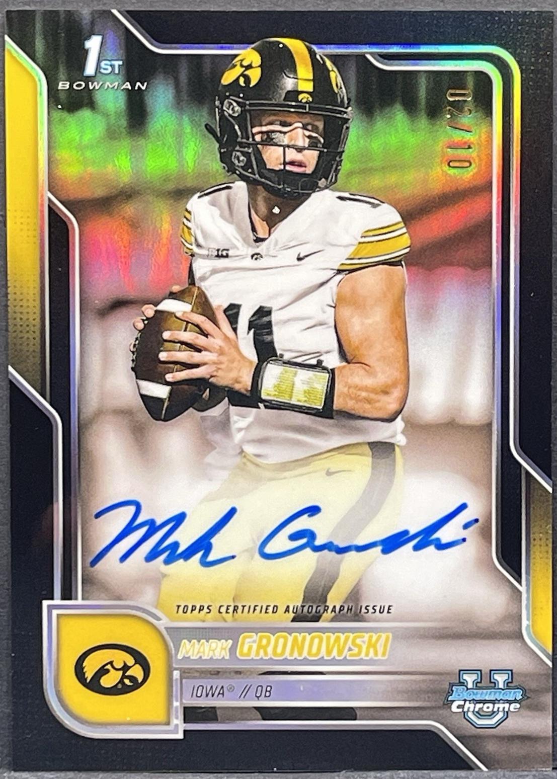 Mark Gronowski [Black Sapphire] #BCA-MG