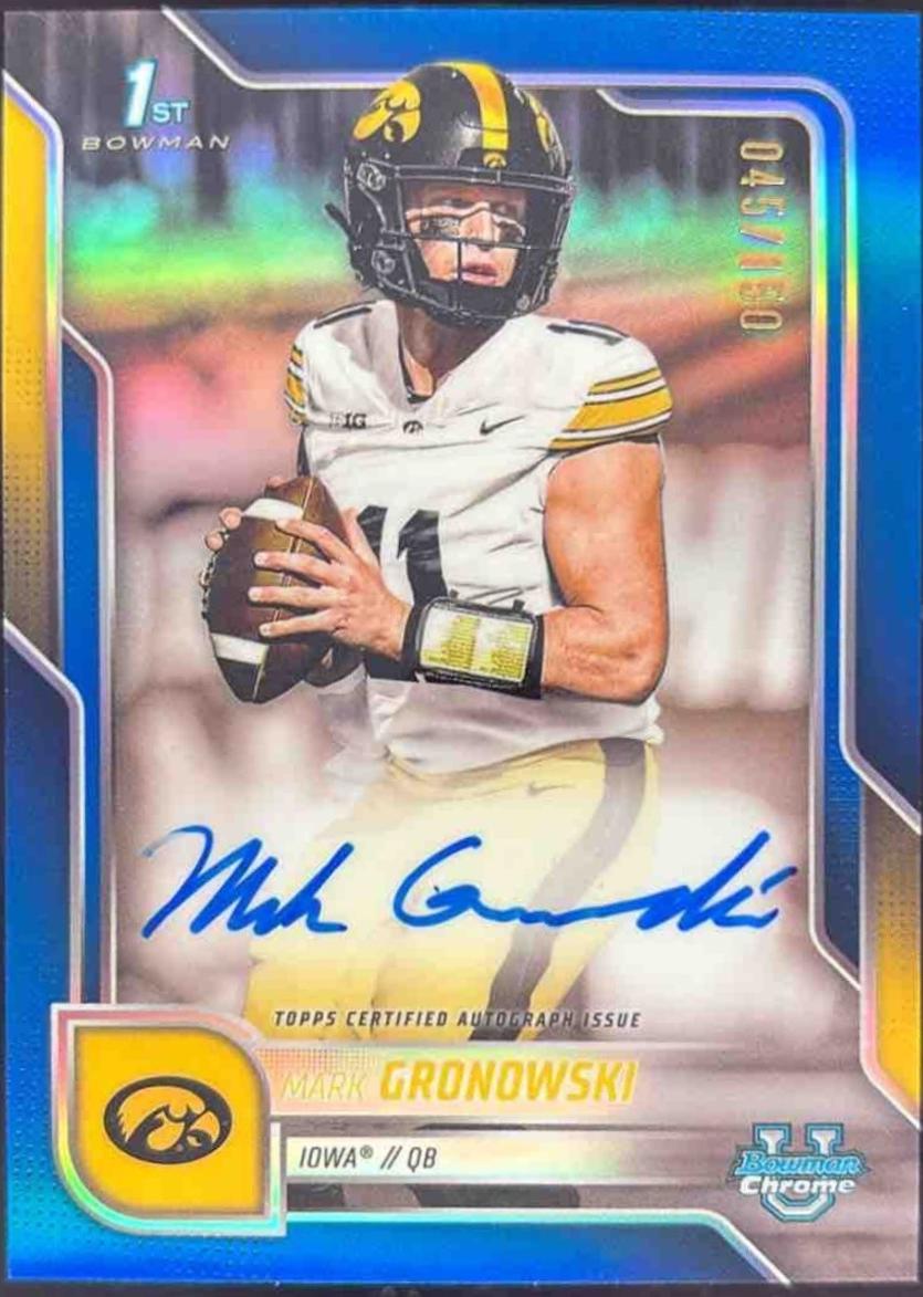 Mark Gronowski [Blue Refractor] #BCA-MG