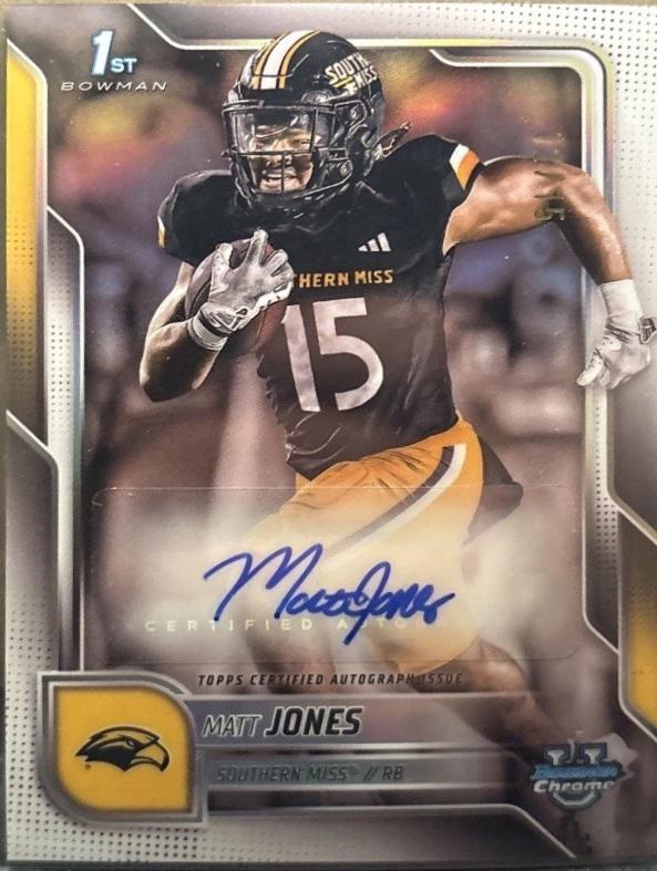 Matt Jones [White Refractor] #BCA-MJ