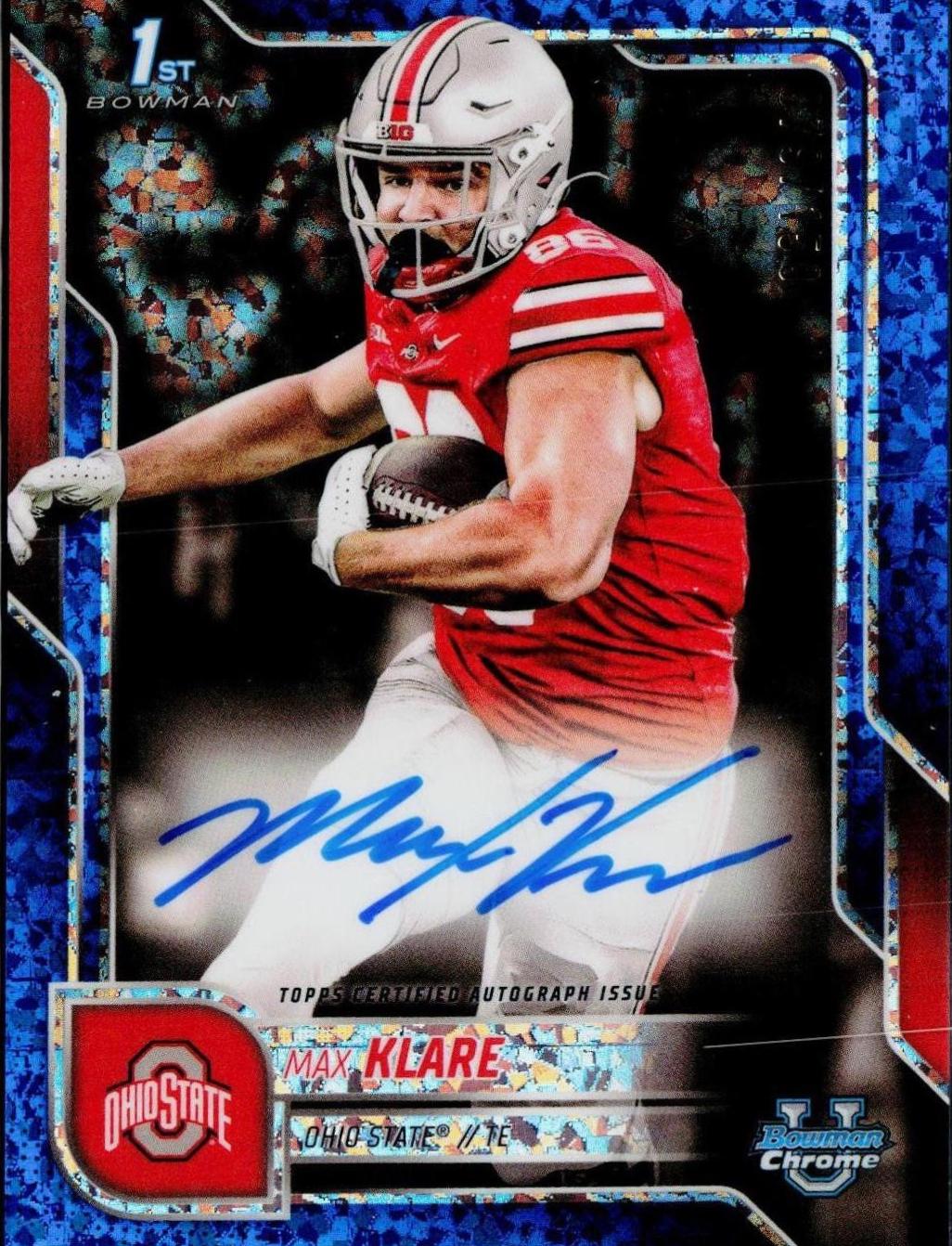 Max Klare [Blue Refractor] #BCA-MKL