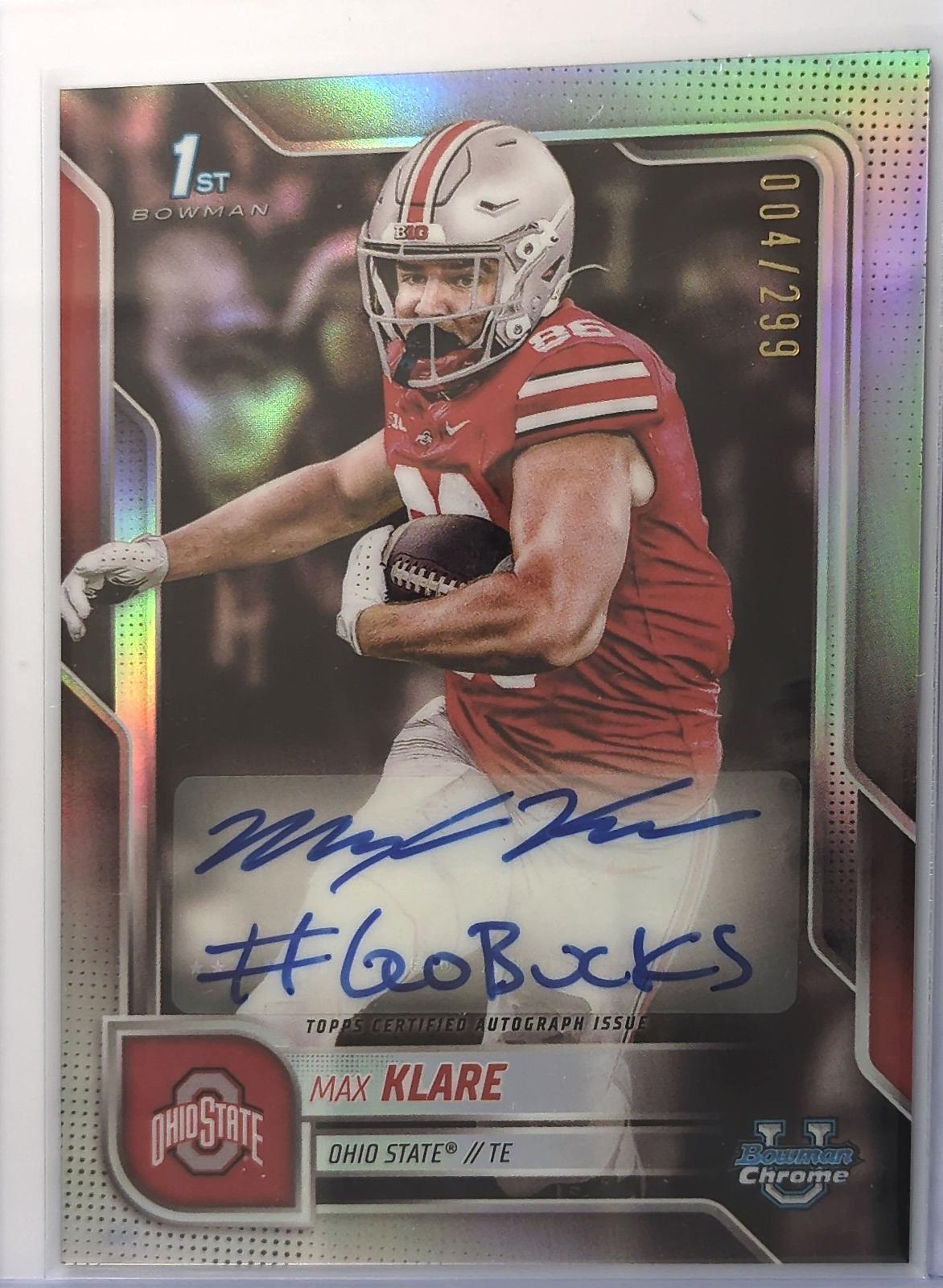 Max Klare [Refractor] #BCA-MKL