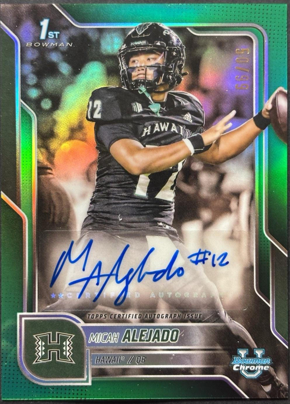 Micah Alejado [Green Refractor] #BCA-MA