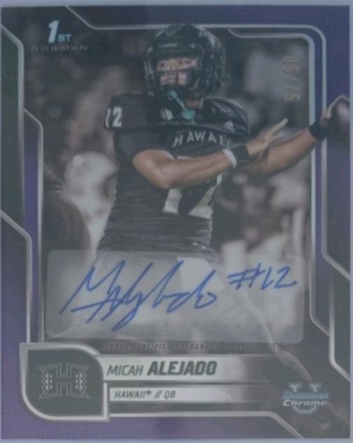 Micah Alejado [Purple Refractor] #BCA-MA