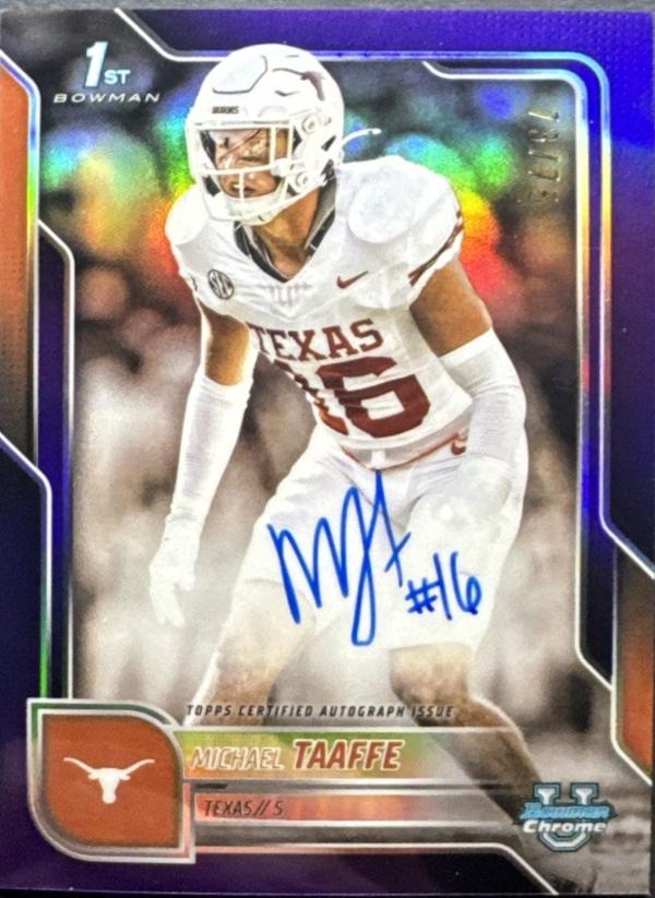 Michael Taaffe [Purple Refractor] #BCA-MT