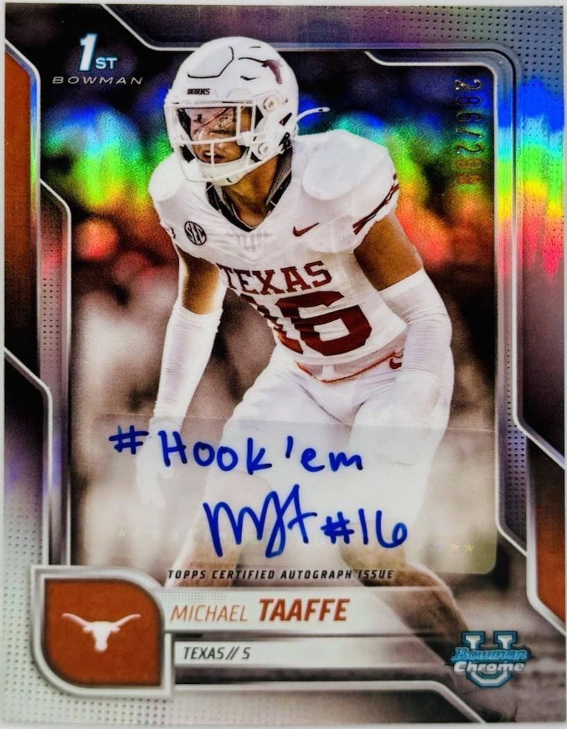 Michael Taaffe [Refractor] #BCA-MT