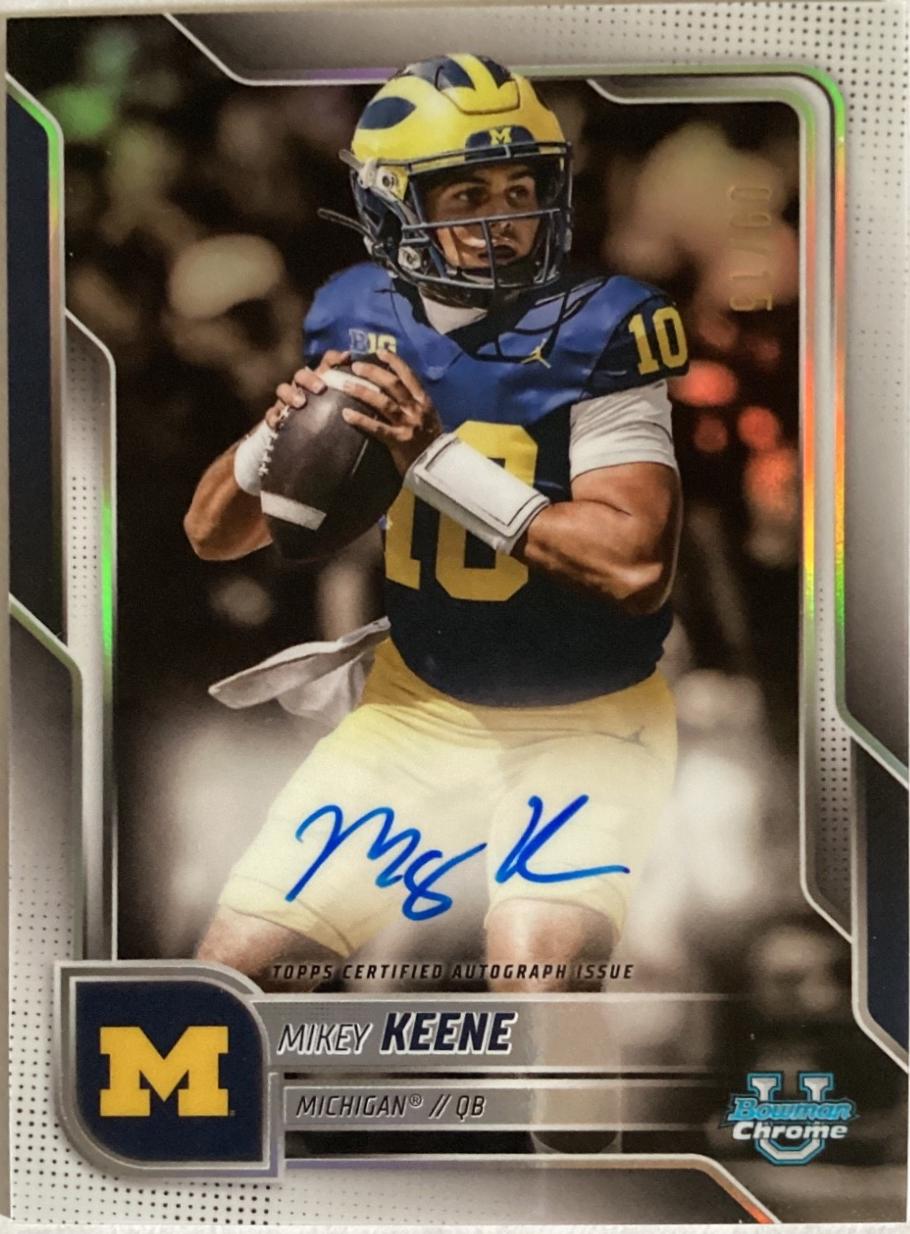 Mikey Keene [White Refractor] #BCA-MKE