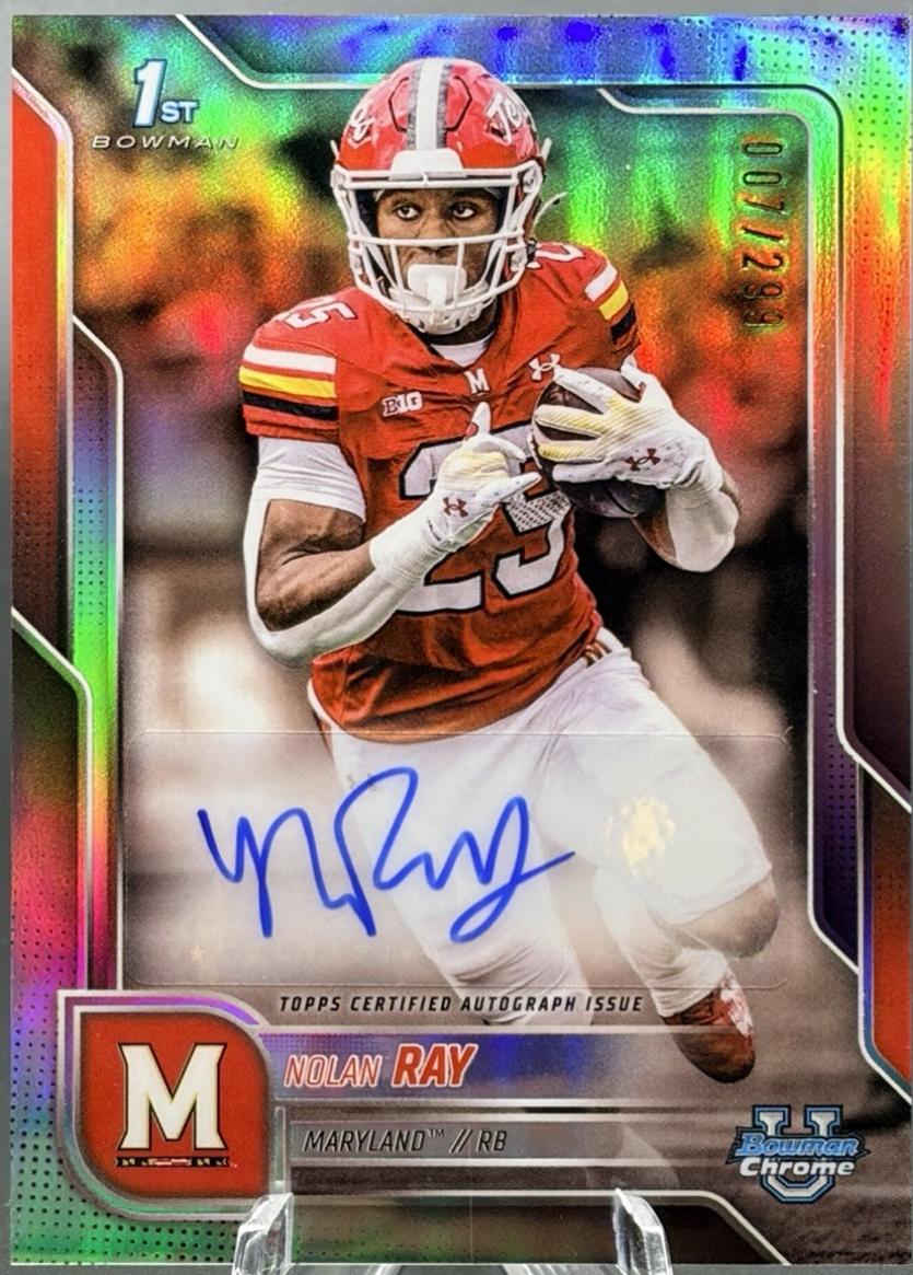 Nolan Ray [Refractor] #BCA-NR