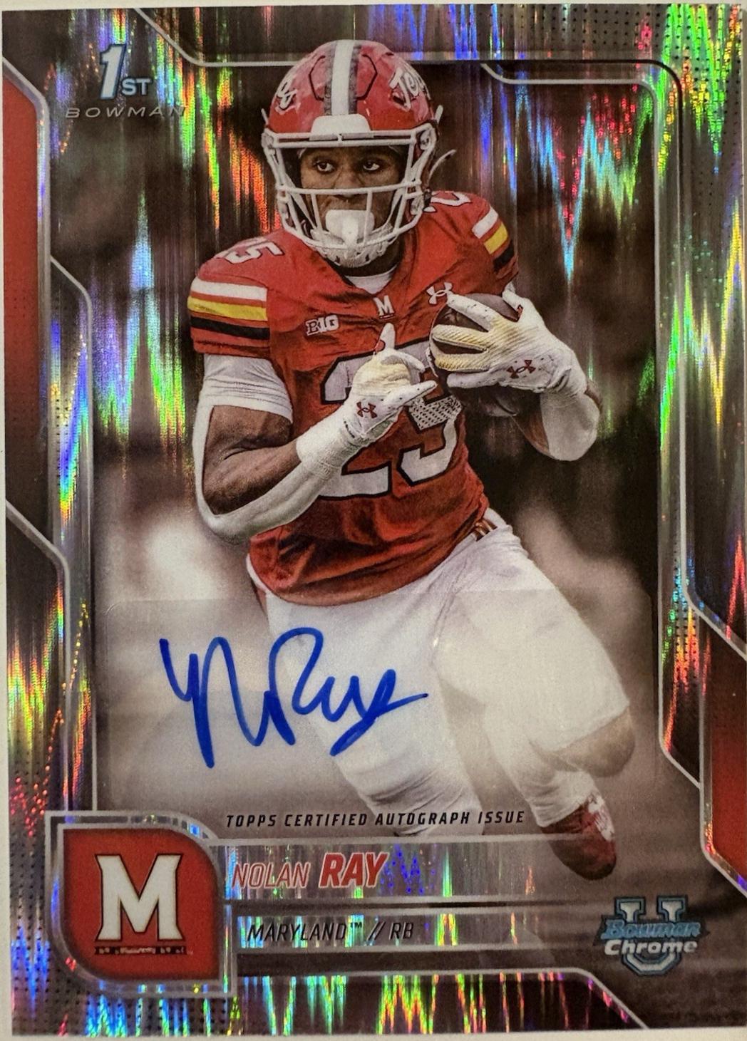 Nolan Ray [Stealth Refractor] #BCA-NR