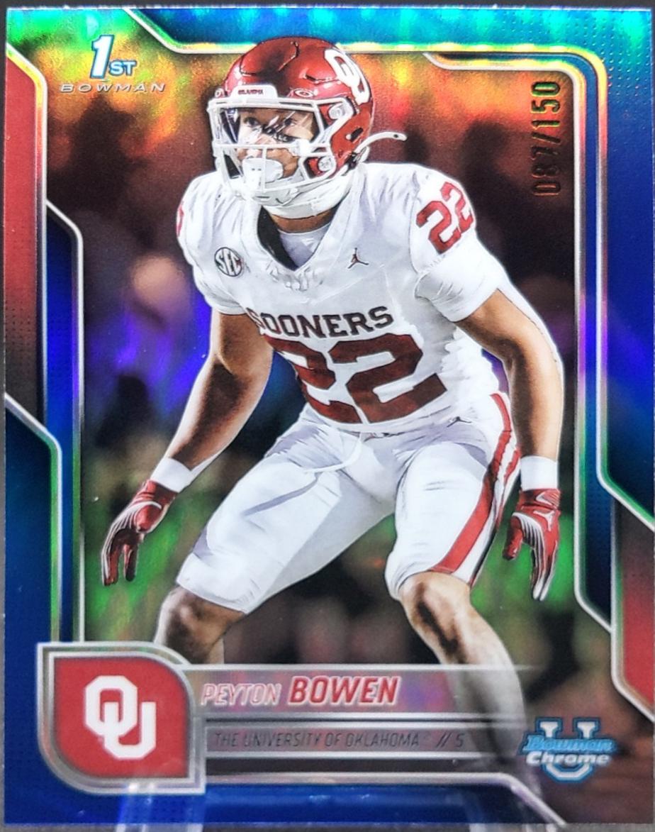 Peyton Bowen [Blue Refractor] #BCA-PB