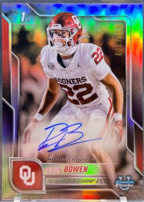 Peyton Bowen [Refractor] #BCA-PB
