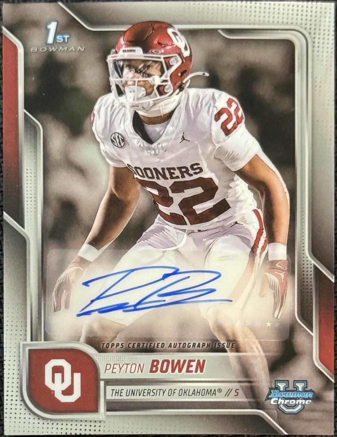 Peyton Bowen [Stealth Refractor] #BCA-PB