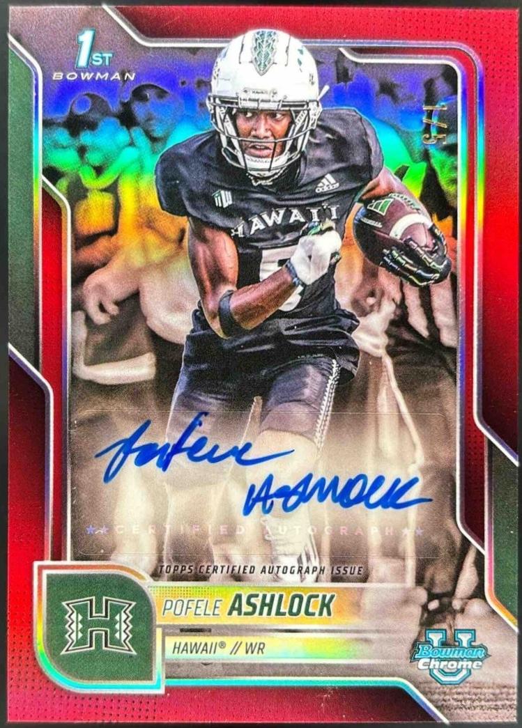 Pofele Ashlock [Red Refractor] #BCA-PA
