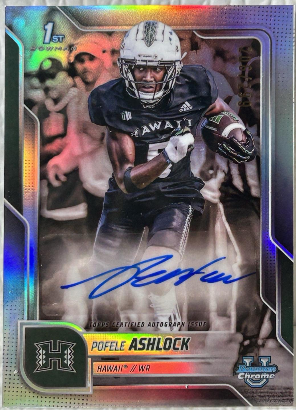 Pofele Ashlock [Refractor] #BCA-PA