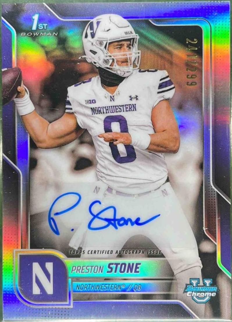 Preston Stone [Refractor] #BCA-PS