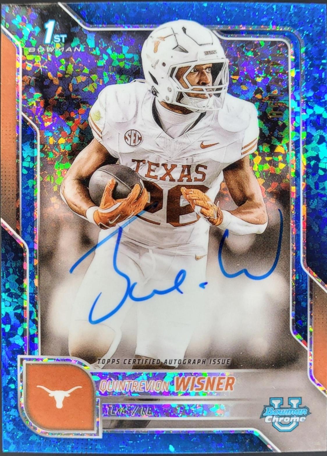 Quintrevion Wisner [Blue Mini-Diamond Refractor] #BCA-QW