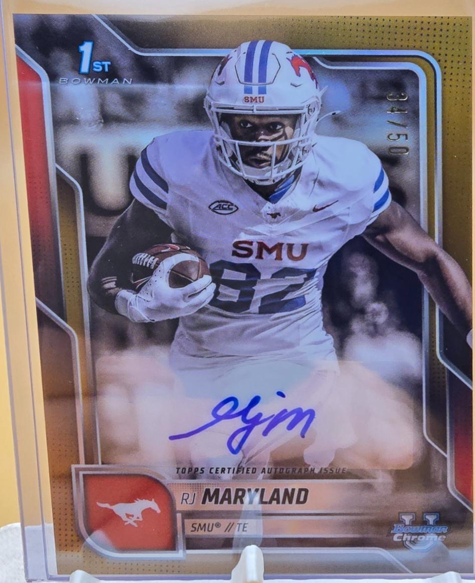 RJ Maryland [Gold Refractor] #BCA-RJM