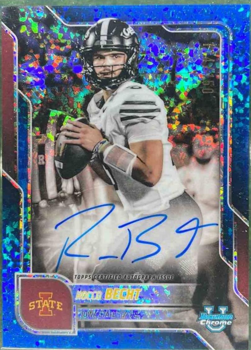 Rocco Becht [Blue Mini-Diamond Refractor] #BCA-RB