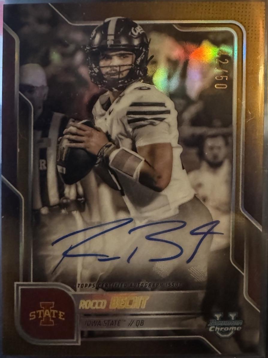 Rocco Becht [Gold Refractor] #BCA-RB