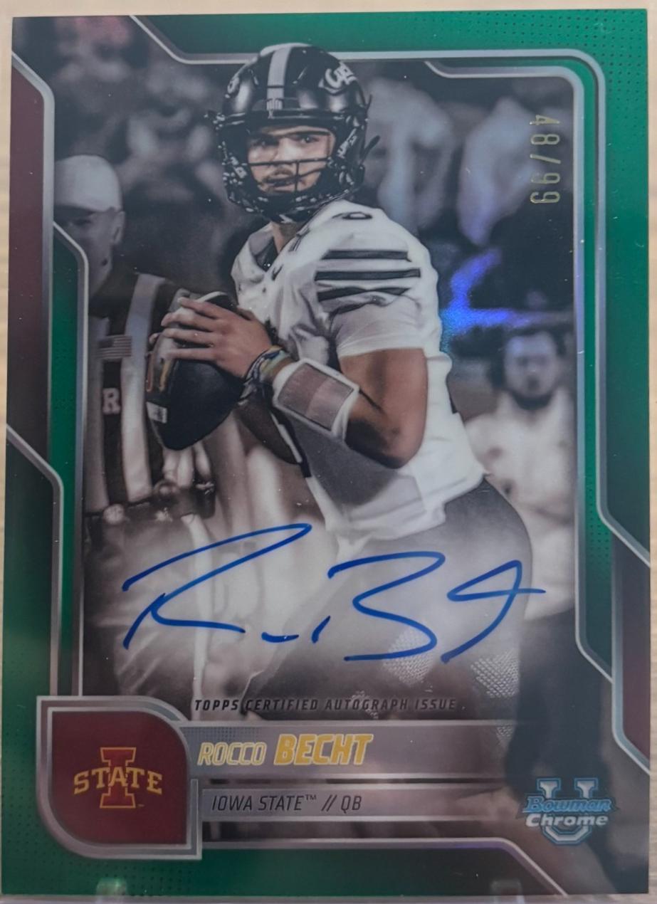 Rocco Becht [Green Refractor] #BCA-RB