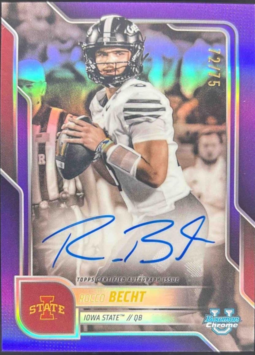 Rocco Becht [Purple Refractor] #BCA-RB