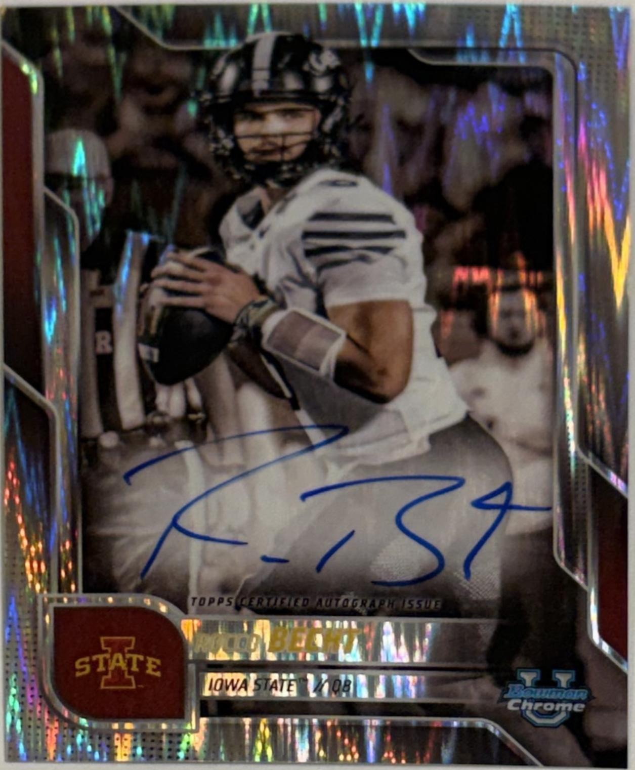 Rocco Becht [Stealth Refractor] #BCA-RB