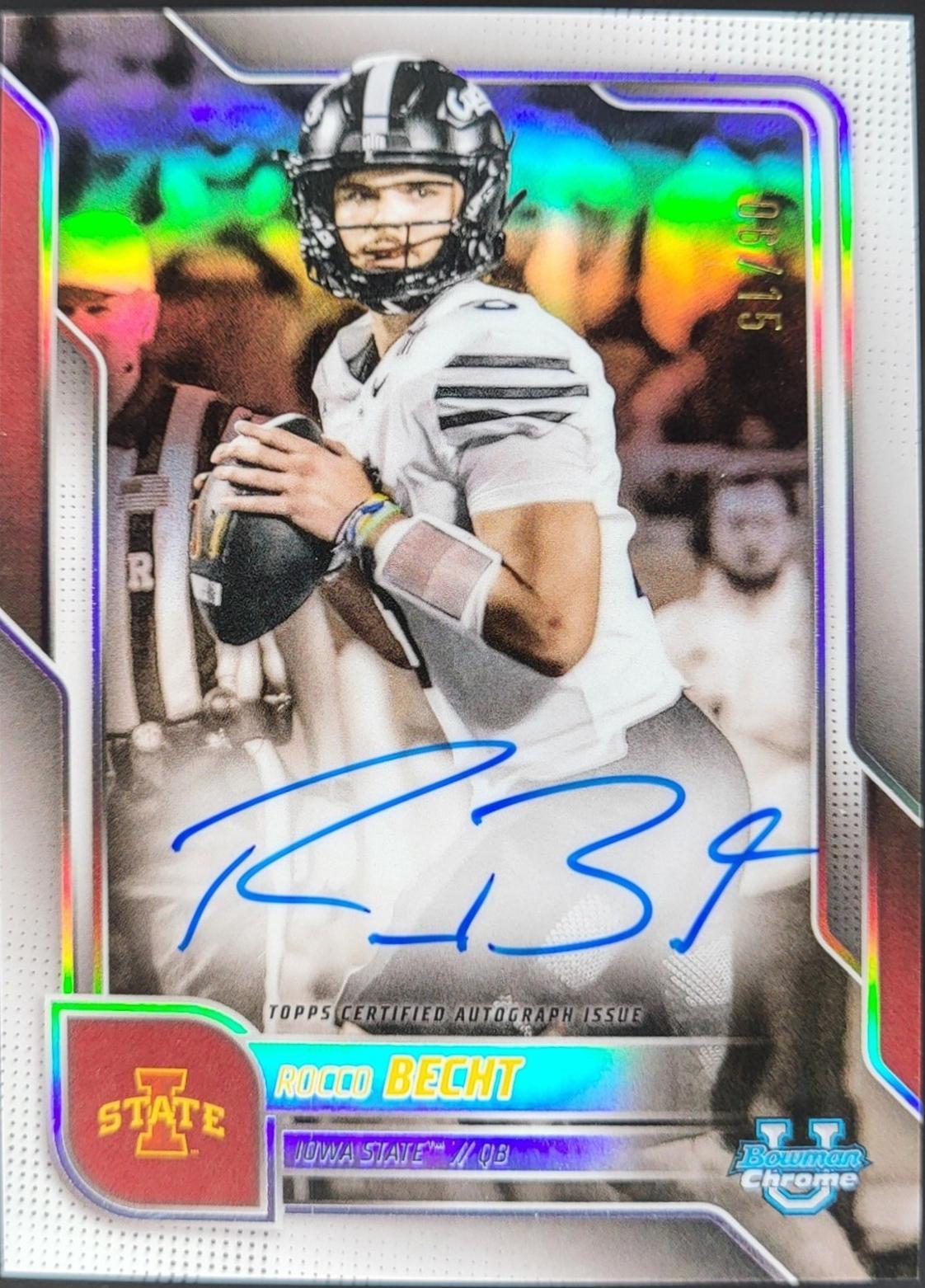 Rocco Becht [White Refractor] #BCA-RB