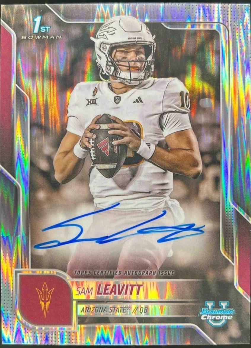 Sam Leavitt [Stealth Refractor] #BCA-SL